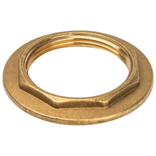 Контргайка фланцевая 1 1/2 латунь Контргайка фланцевая 1 1/2 латунь